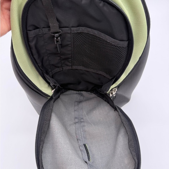 Timberland Two-Tone Backpack in Olive and Charcoal - Picture 3 of 5